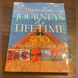 National Geographic Journeys of a Lifetime Hardback book